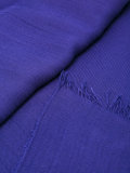 frayed trim scarf 
