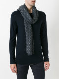 skull print scarf