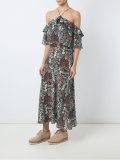 silk floral dress
