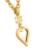 heart mirror necklace