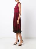 floral pleated dress