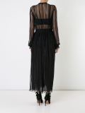 lace stripe dress