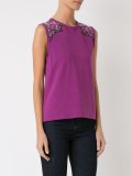 embroidered tank top