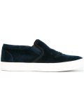 'Mercer' velvet slip-on sneaker