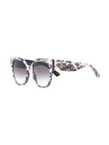 GG arm cat eye sunglasses