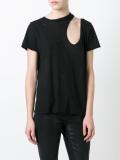 cut-off detailing T-shirt