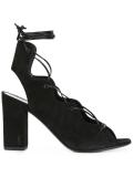 Babies 90 lace-up cage sandals