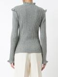 cashmere ruffle jumper