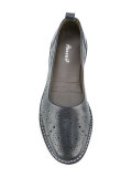 perforated detail ballerinas