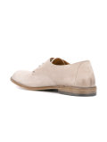 distressed derby shoes