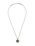 hamsa coin pendant string necklace