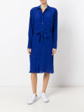 striped shirt dress