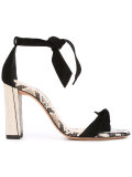 ankle tie sandals