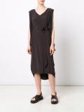 tie waist midi dress