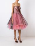 tulle strapless dress