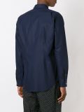 tailored contrast shirt