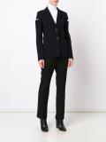 cutout detail blazer