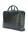 contrasting trim briefcase