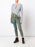 zipped hoodie