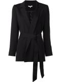 belted blazer