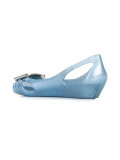 jelly wedge ballerinas
