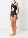 panelled swimsuit