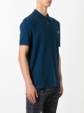 logo embroidered polo shirt