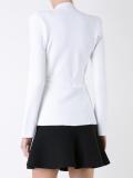 crepe wrap jacket