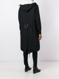 hooded coat