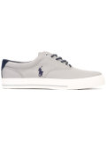 logo embroidered sneakers