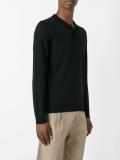 longsleeved polo shirt