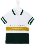 colour block polo shirt