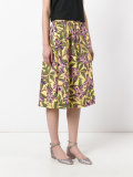 floral print skirt 