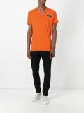 chest logo V-neck T-shirt