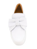 bow detail slip-on trainers