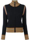 zipped cardigan 