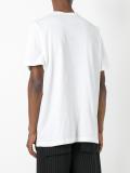 stylised front zip T-shirt