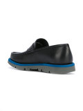 slip-on contrasting loafers