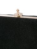 glitter effect cross body bag