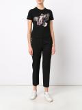 angel and eagle print T-shirt