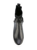 ruffled detail slip-on hi-tops