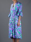 花卉印花连衣裙