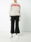 cashmere striped jumper 