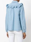 frill hem shirt