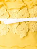ruffled detailing flared dress