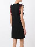 floral embroidery dress