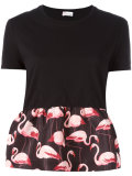 flamingo panel T-shirt 