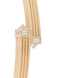 fluted capstone double wrap bangle