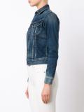 chest pockets denim jacket