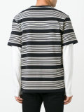 layered stripe T-shirt